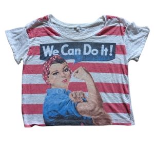 Rosie the Riveter Shirt Size Large